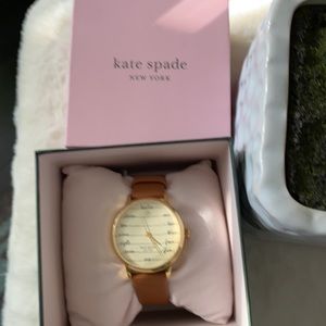 NWT Kate Spade Gold Ladies Watch